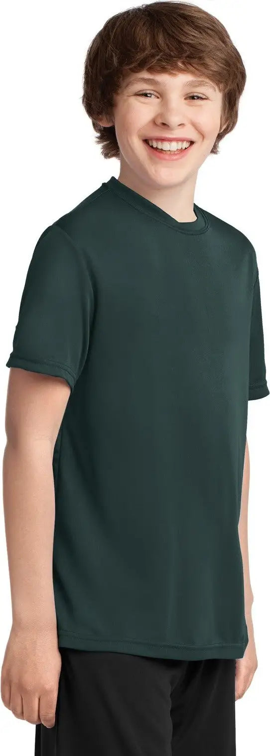 Port & Company Pc380y co Youth Performance Tee - Dark Green