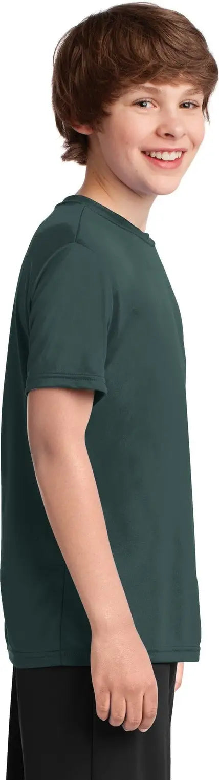 Port & Company Pc380y co Youth Performance Tee - Dark Green
