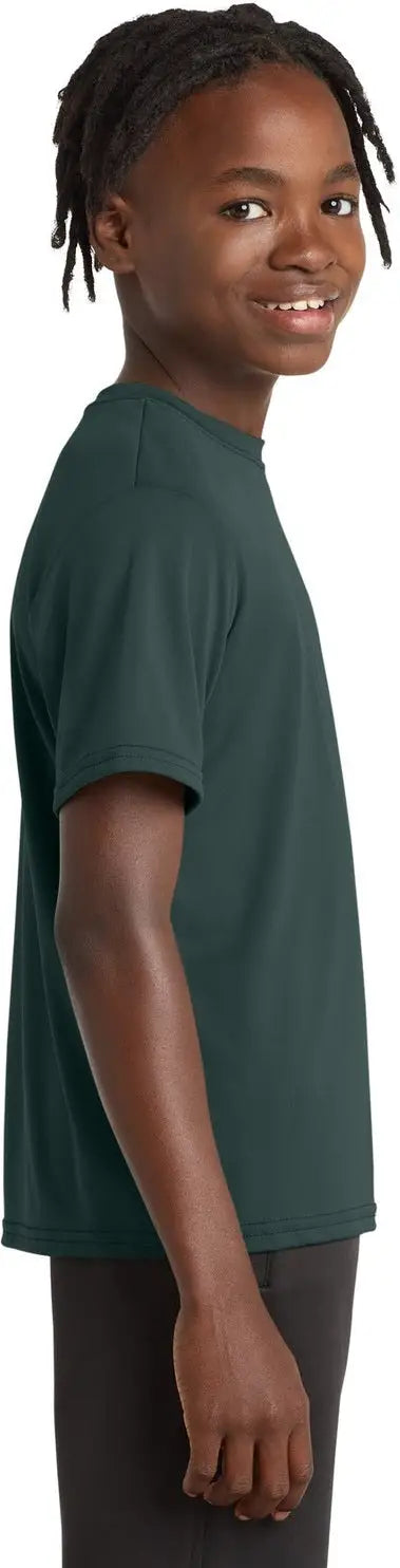 Port & Company Pc380y co Youth Performance Tee - Dark Green