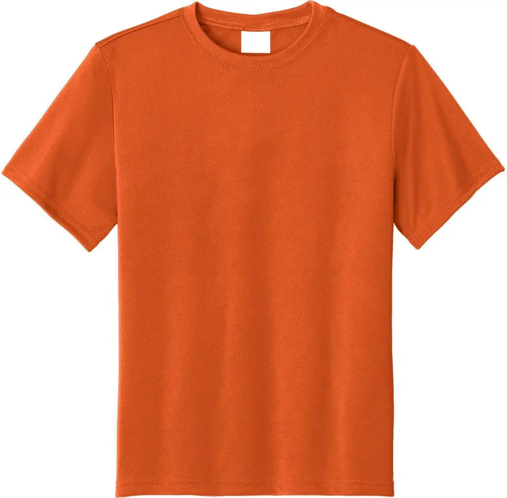 Port & Company Pc380y co Youth Performance Tee - Deep Orange
