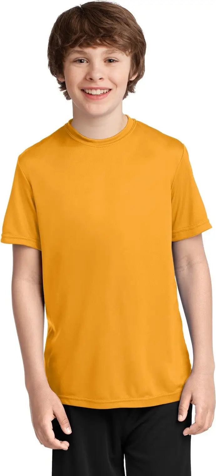Port & Company Pc380y co Youth Performance Tee - Gold - Xs