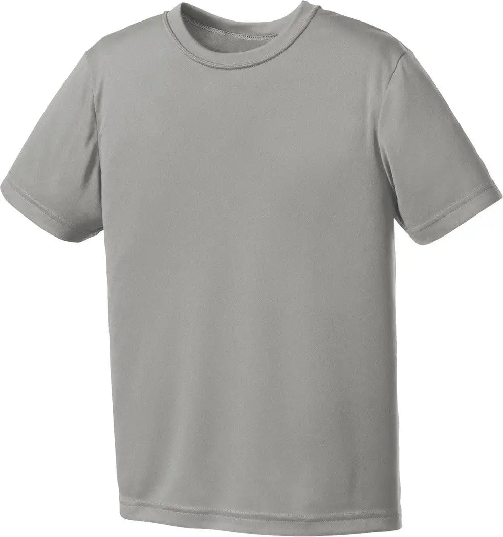 Port & Company Pc380y co Youth Performance Tee - Gray Concrete