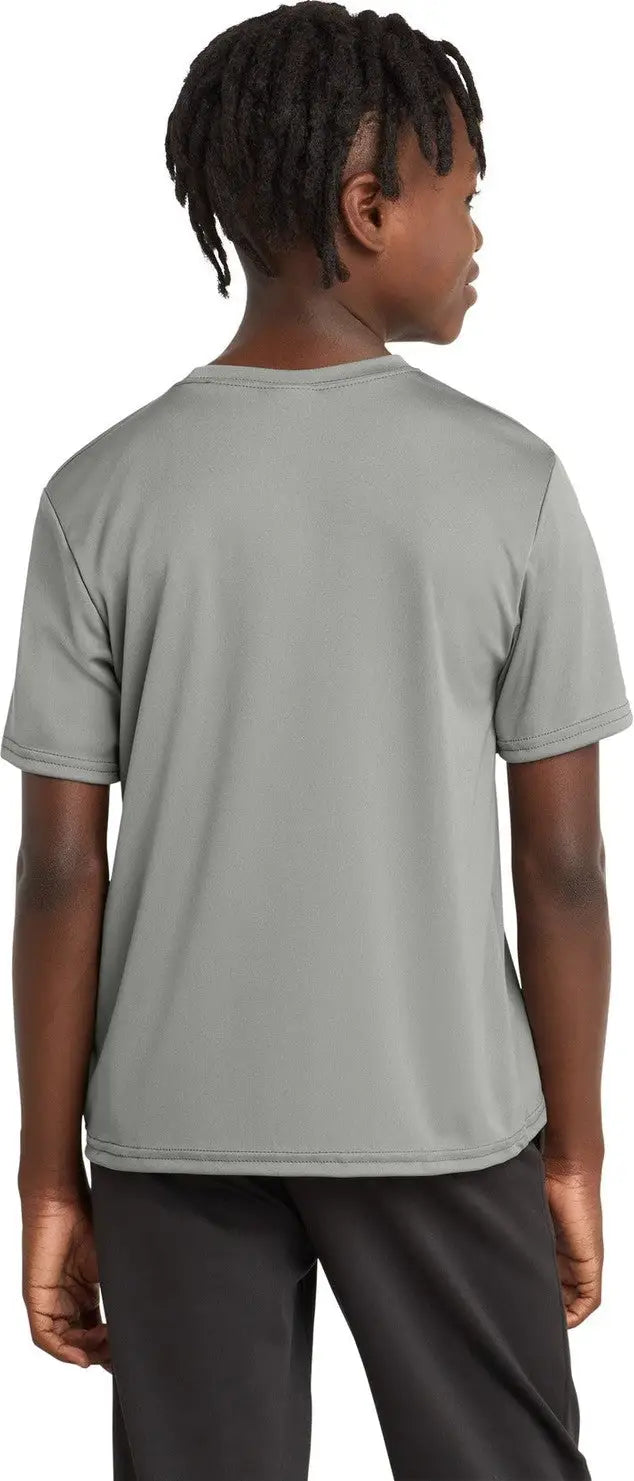Port & Company Pc380y co Youth Performance Tee - Gray Concrete