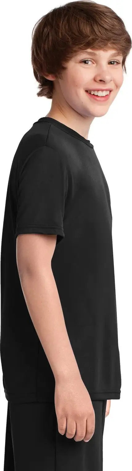 Port & Company Pc380y co Youth Performance Tee - Jet Black