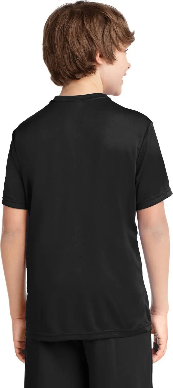 Port & Company Pc380y co Youth Performance Tee - Jet Black
