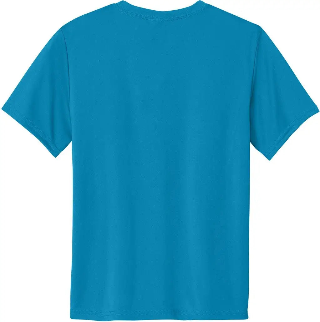 Port & Company Pc380y co Youth Performance Tee - Neon Blue