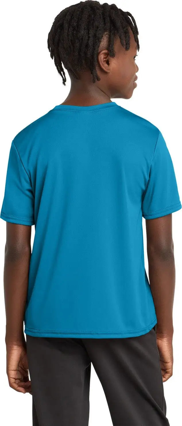 Port & Company Pc380y co Youth Performance Tee - Neon Blue