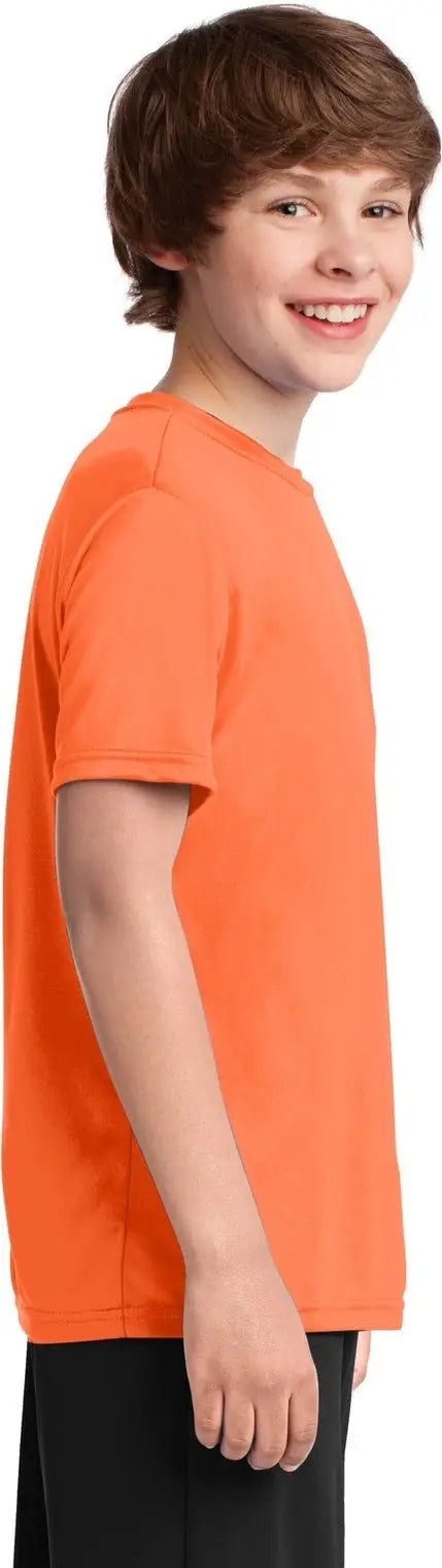 Port & Company Pc380y co Youth Performance Tee - Neon Orange