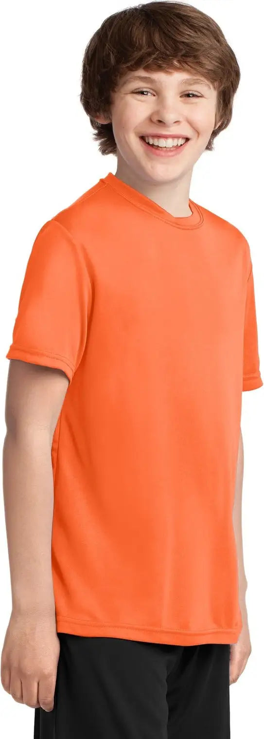 Port & Company Pc380y co Youth Performance Tee - Neon Orange