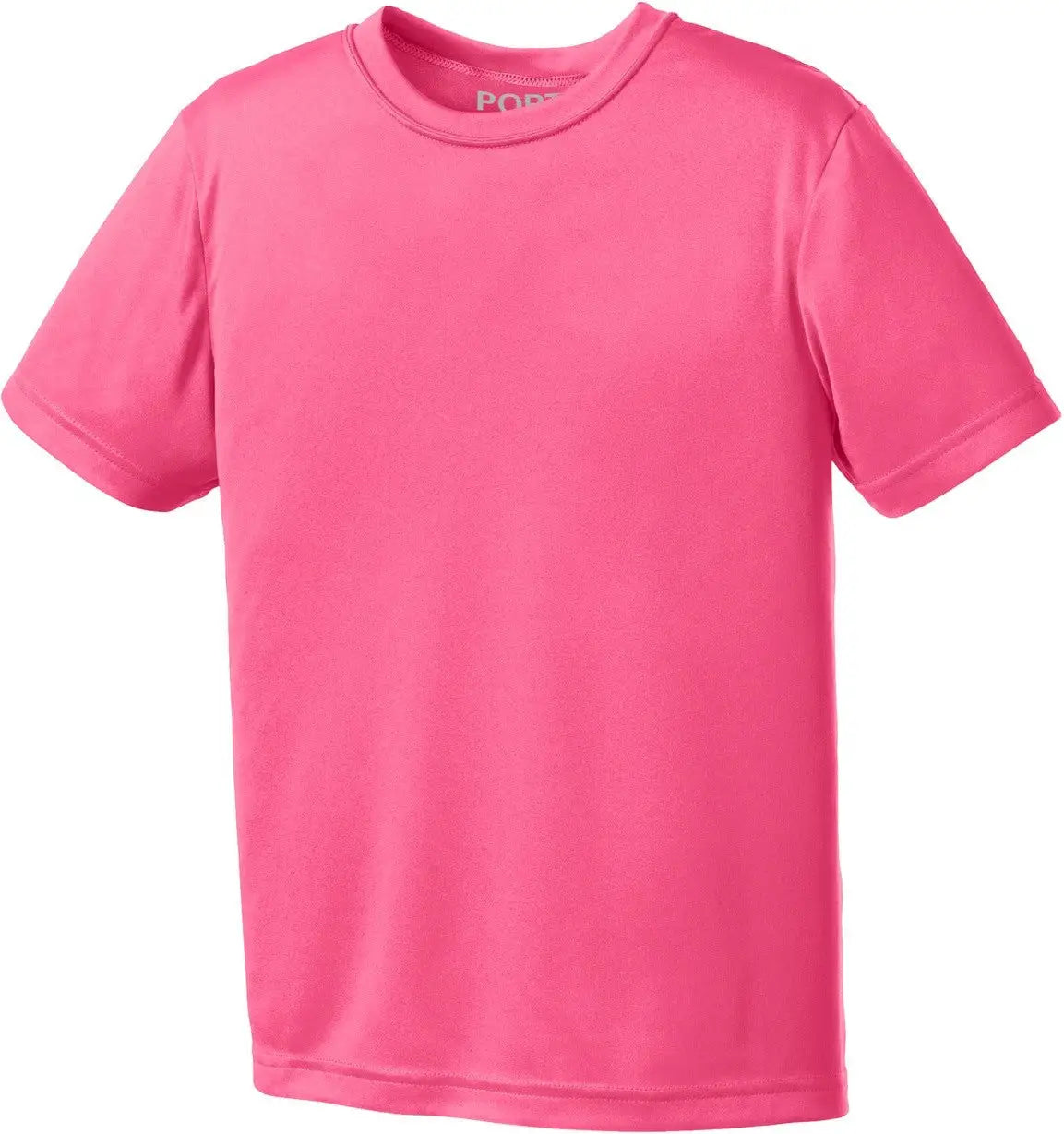 Port & Company Pc380y co Youth Performance Tee - Neon Pink