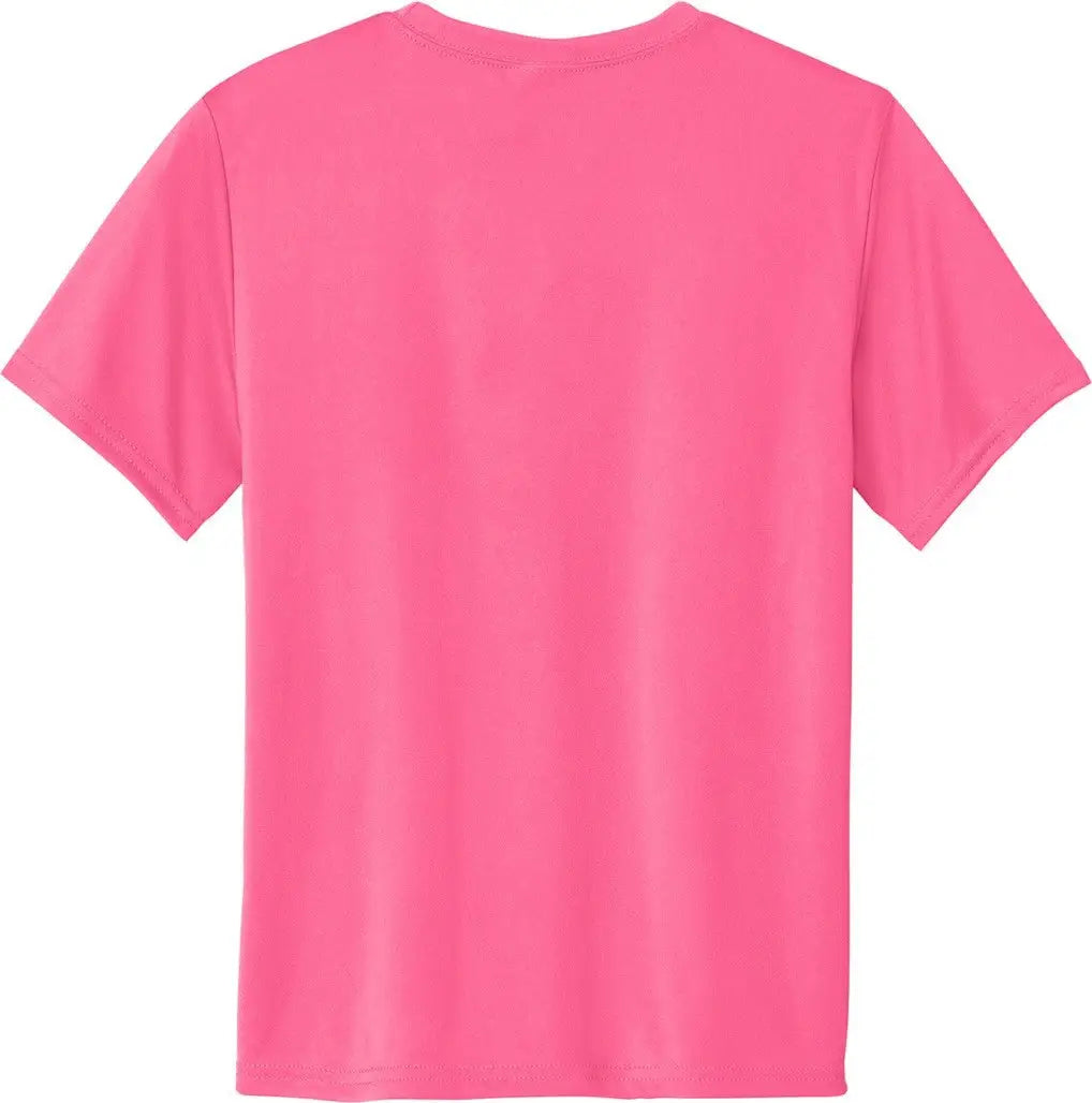 Port & Company Pc380y co Youth Performance Tee - Neon Pink