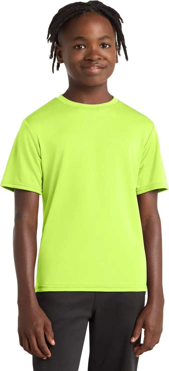 Port & Company Pc380y co Youth Performance Tee - Neon Yellow
