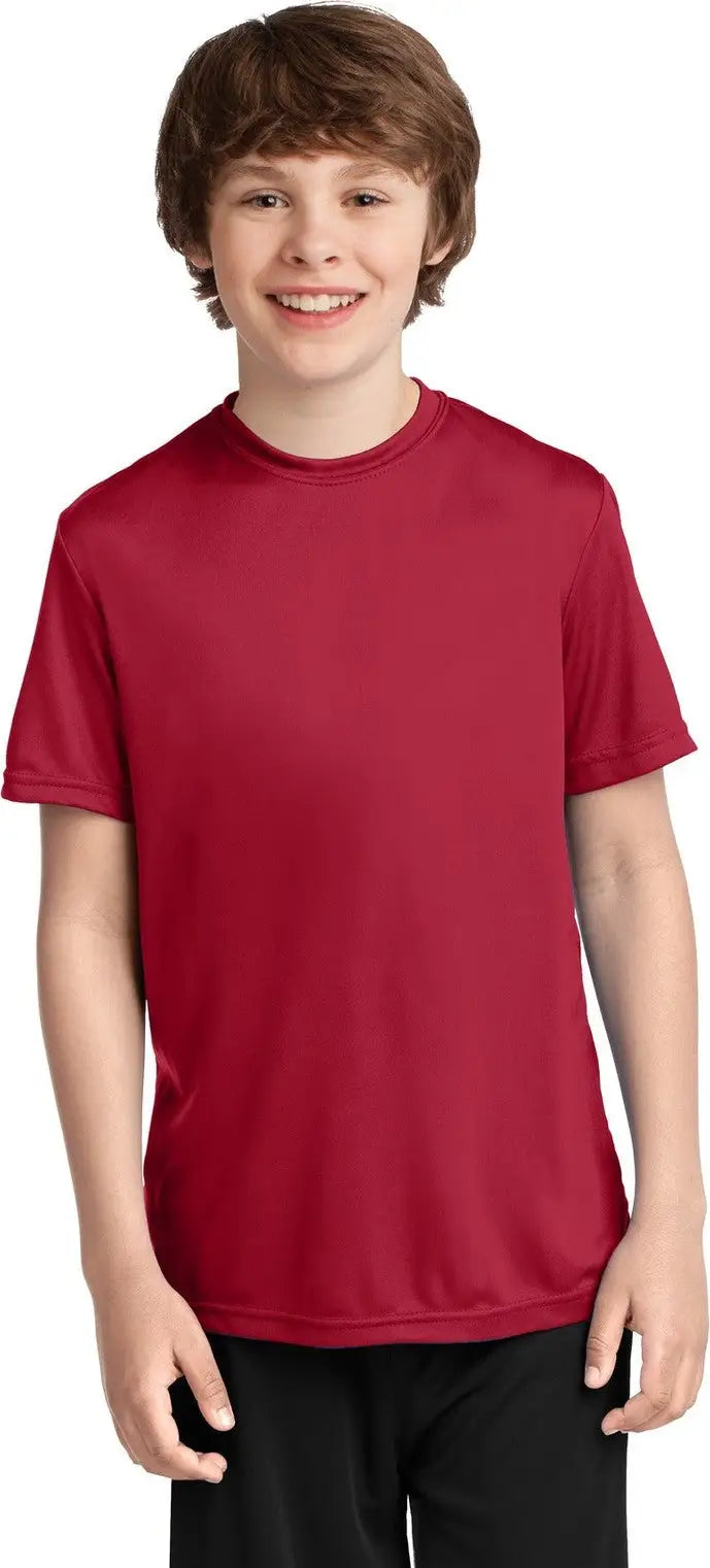 Port & Company Pc380y co Youth Performance Tee - Red - Xs
