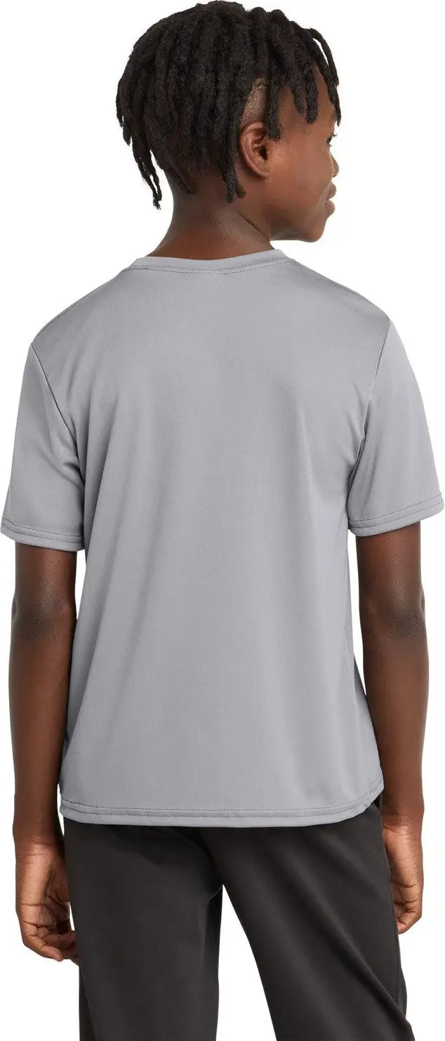 Port & Company Pc380y co Youth Performance Tee - Silver