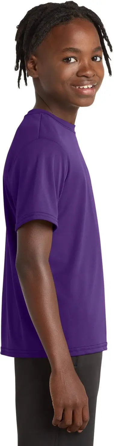 Port & Company Pc380y co Youth Performance Tee - Team Purple
