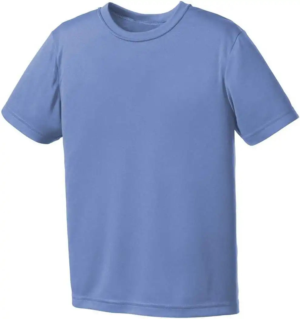 Port &amp; Company Pc380y Youth Performance Tee Carolina Blue