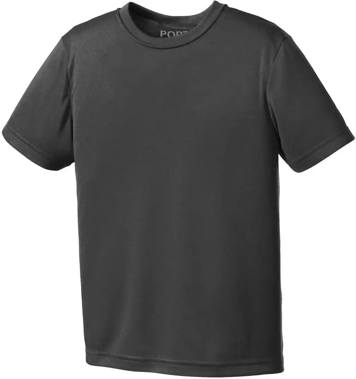 Port & Company Pc380y Youth Performance Tee - Charcoal