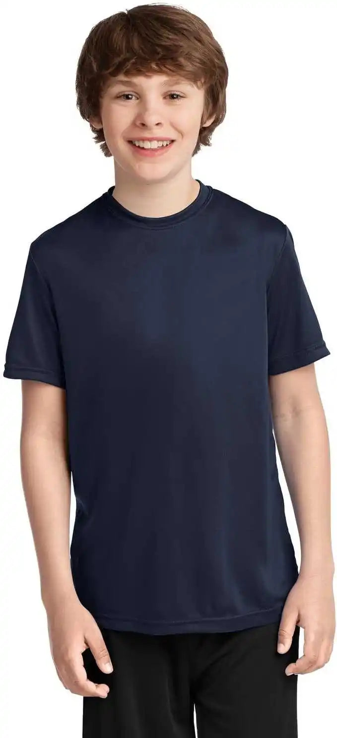 Port & Company Pc380y Youth Performance Tee Deep Navy