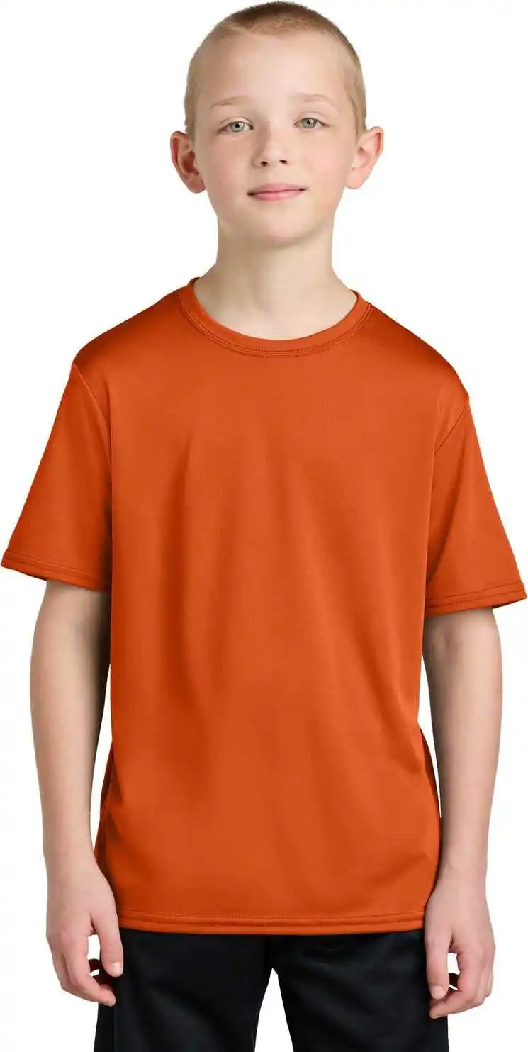 Port &amp; Company Pc380y Youth Performance Tee Deeporange