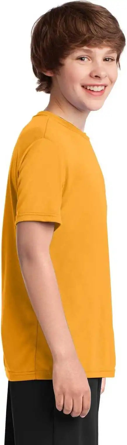 Port & Company Pc380y Youth Performance Tee - Gold