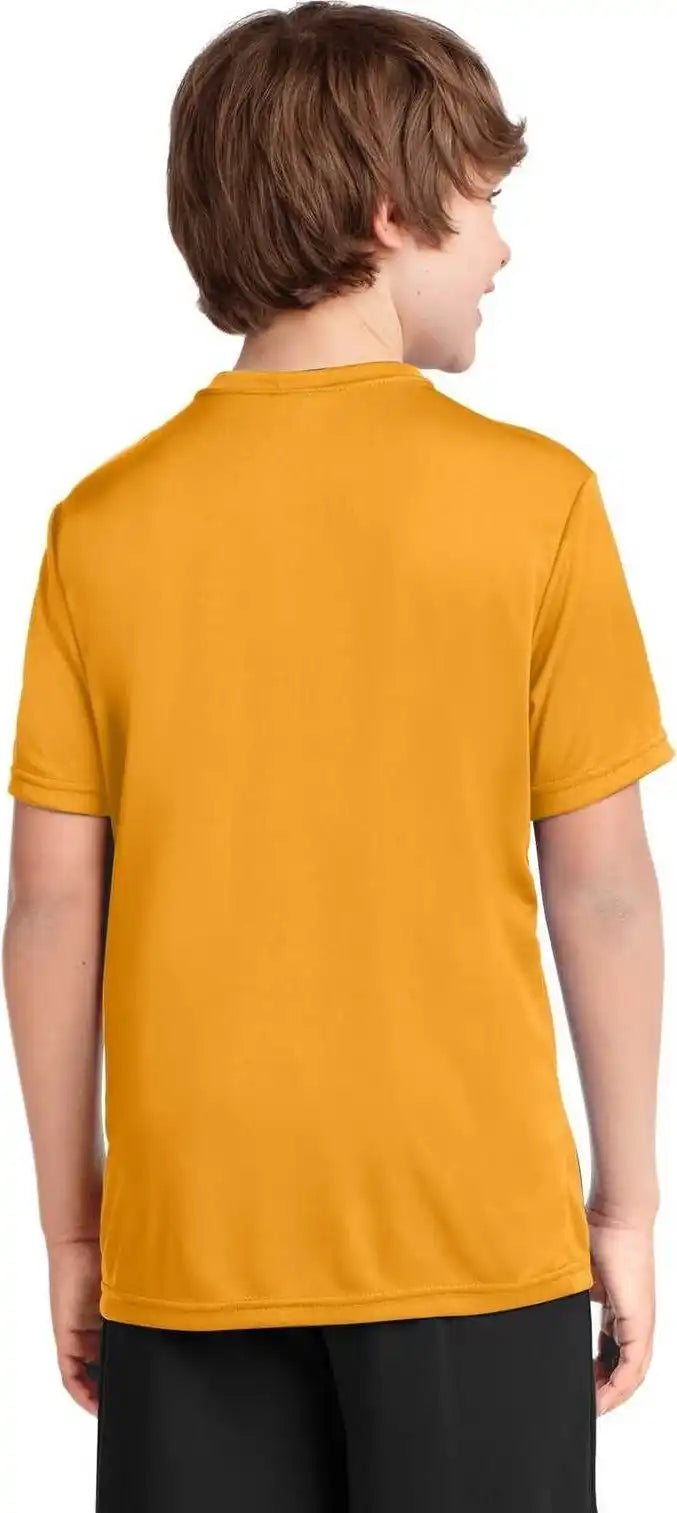 Port & Company Pc380y Youth Performance Tee Gold
