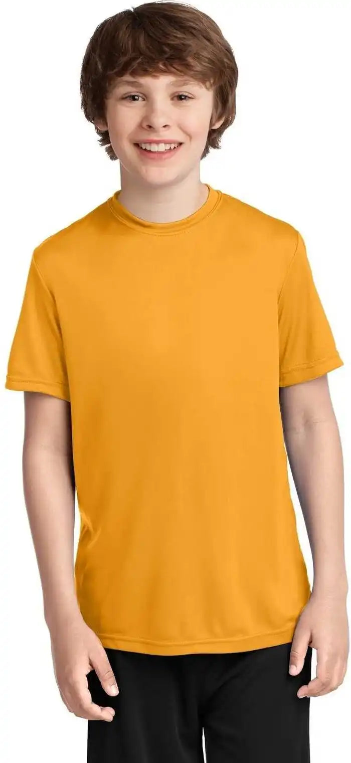 Port & Company Pc380y Youth Performance Tee - Gold