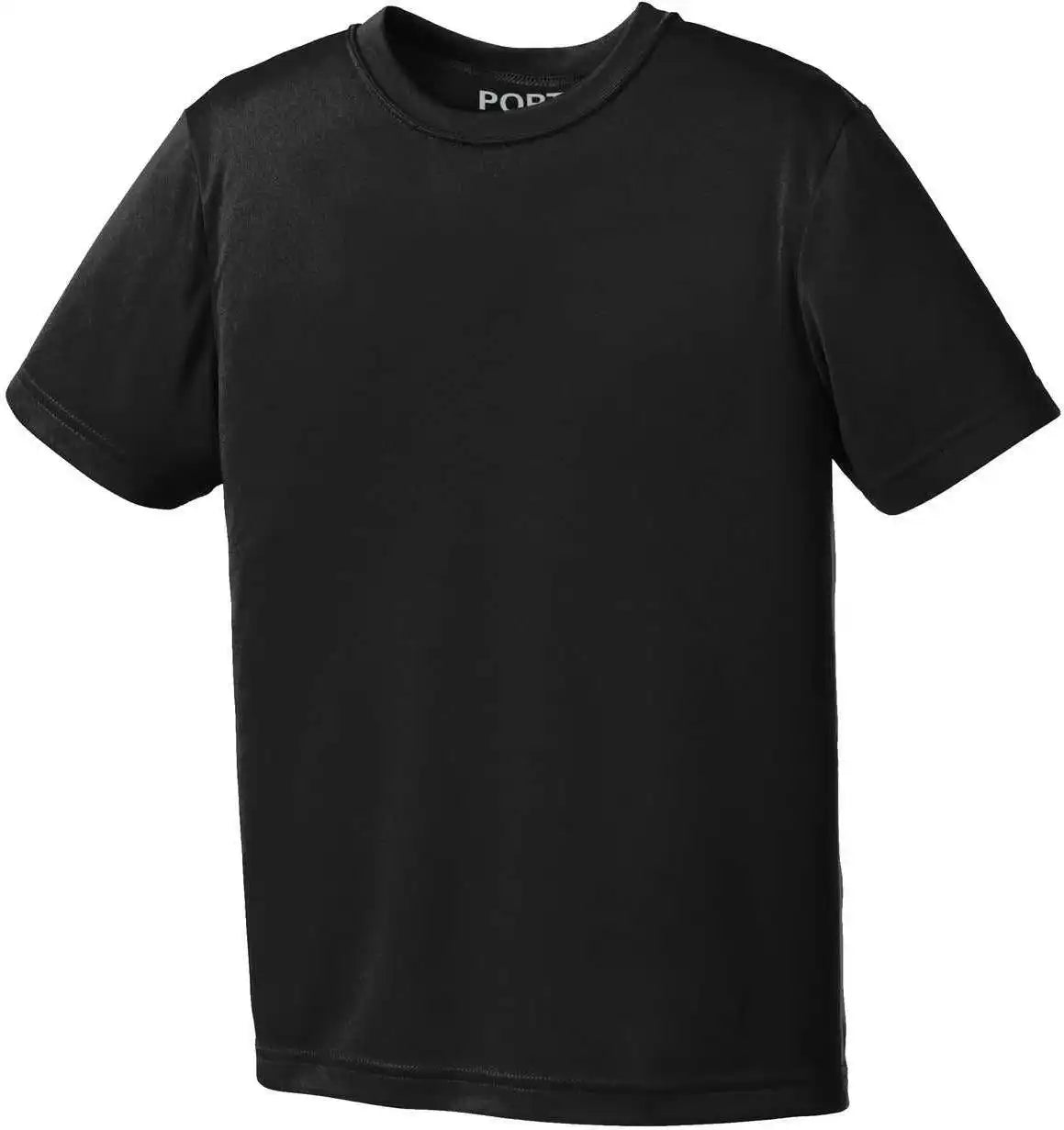 Port & Company Pc380y Youth Performance Tee - Jet Black