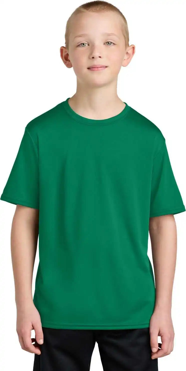 Port &amp; Company Pc380y Youth Performance Tee Kelly
