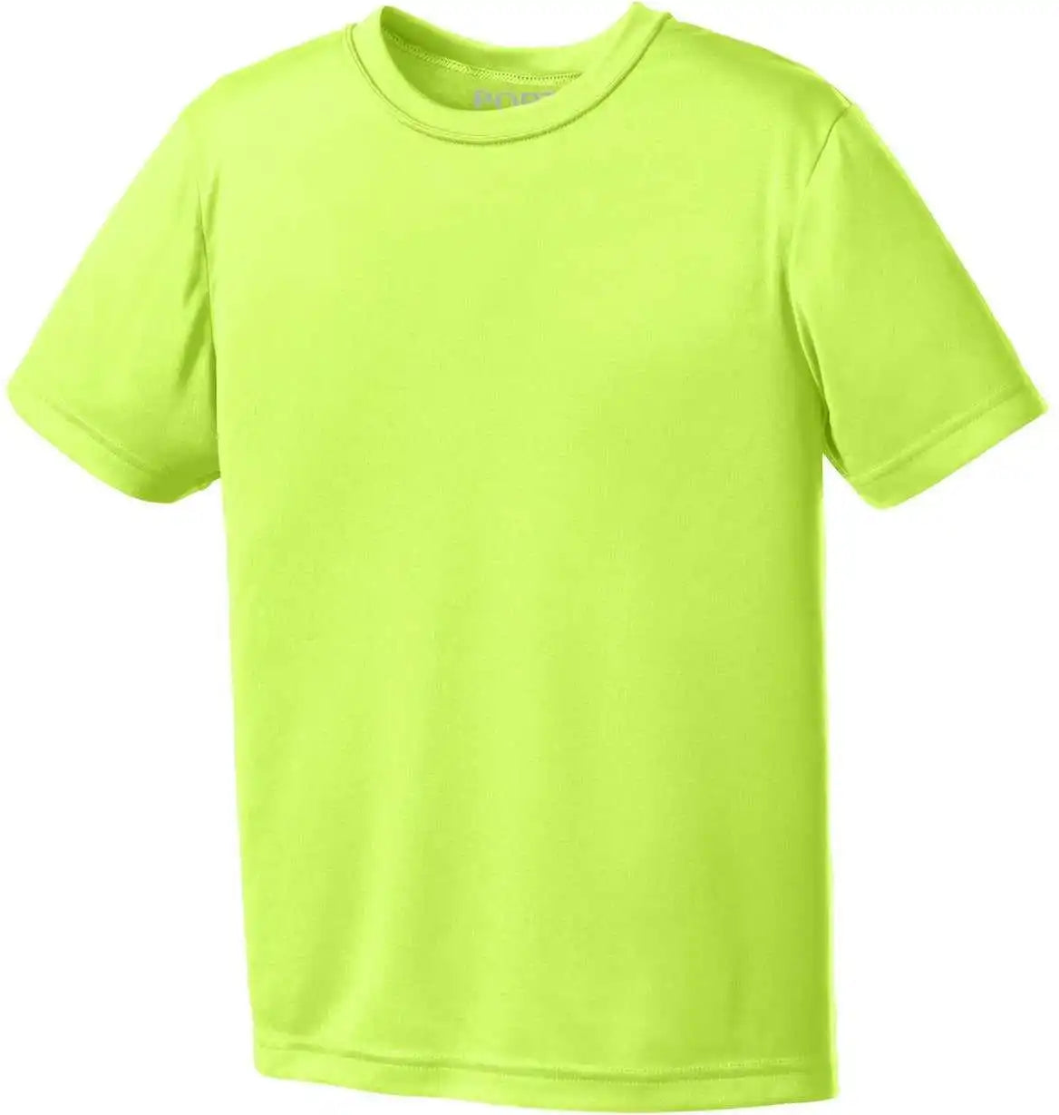 Port &amp; Company Pc380y Youth Performance Tee Neon Yellow