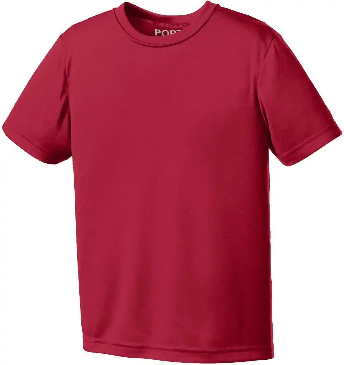 Port &amp; Company Pc380y Youth Performance Tee Red