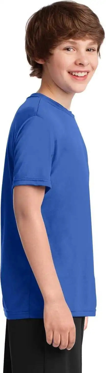 Port &amp; Company Pc380y Youth Performance Tee Royal