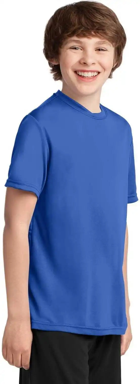 Port &amp; Company Pc380y Youth Performance Tee Royal