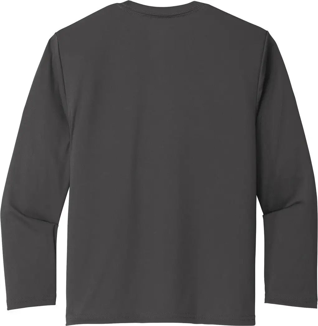 Port & Company Pc380yls co Youth Long Sleeve Performance Tee - Charcoal