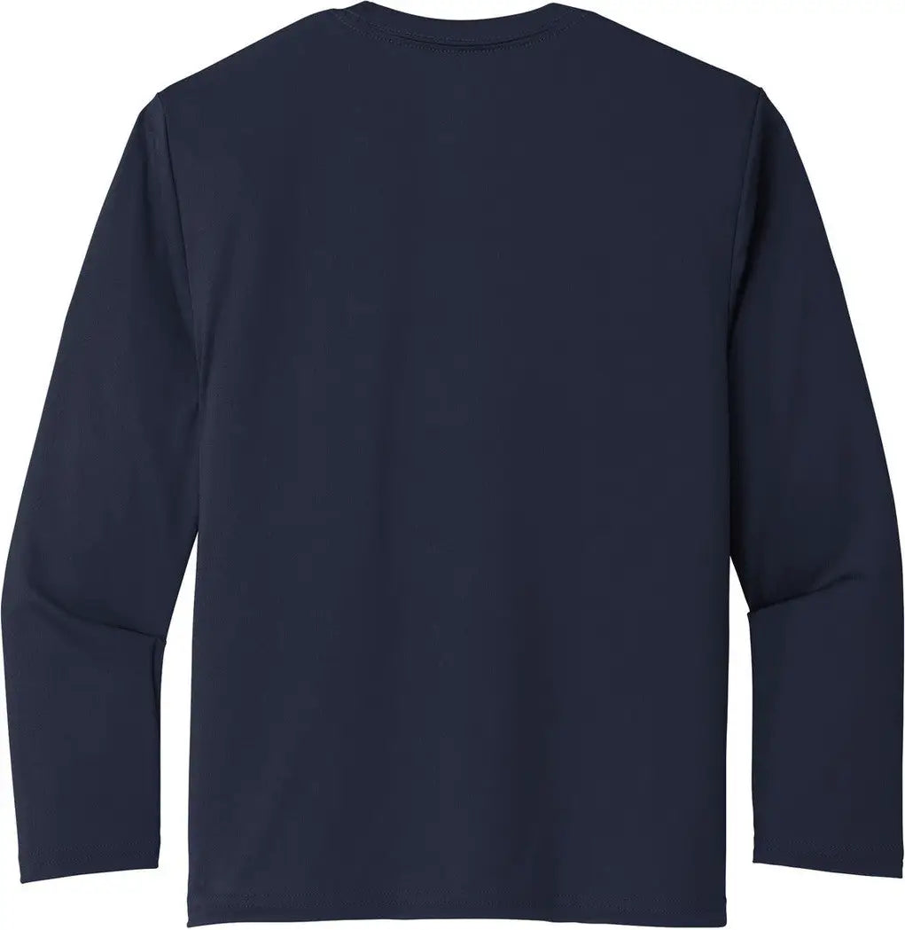 Port & Company Pc380yls co Youth Long Sleeve Performance Tee - Deep Navy
