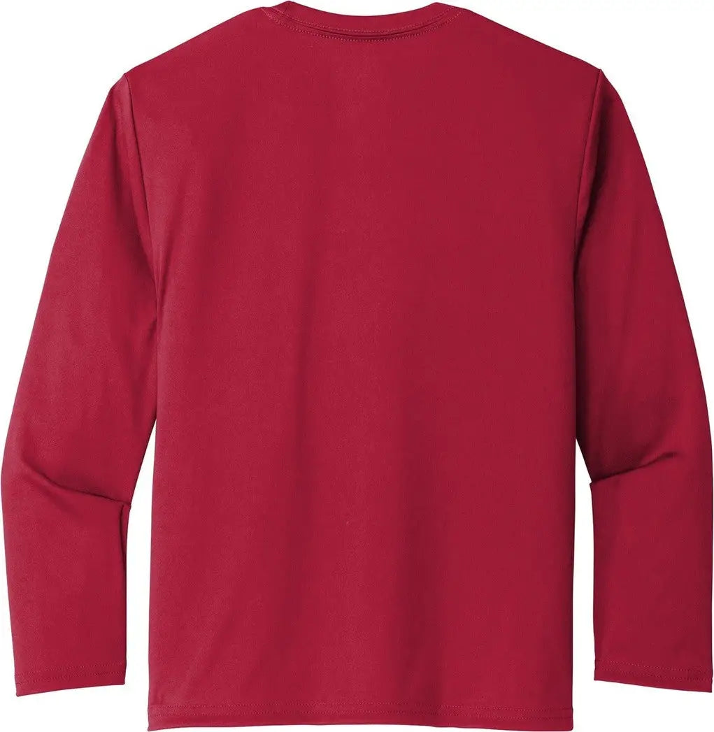 Port & Company Pc380yls co Youth Long Sleeve Performance Tee - Red
