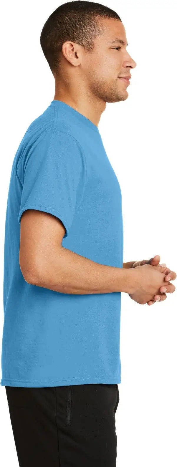 Port & Company Pc381 co Performance Blend Tee - Aquatic Blue