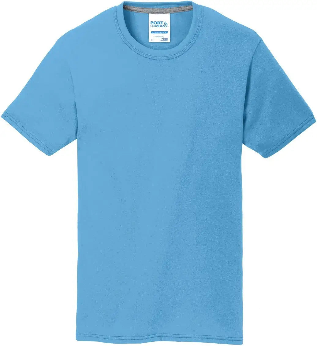 Port & Company Pc381 co Performance Blend Tee - Aquatic Blue