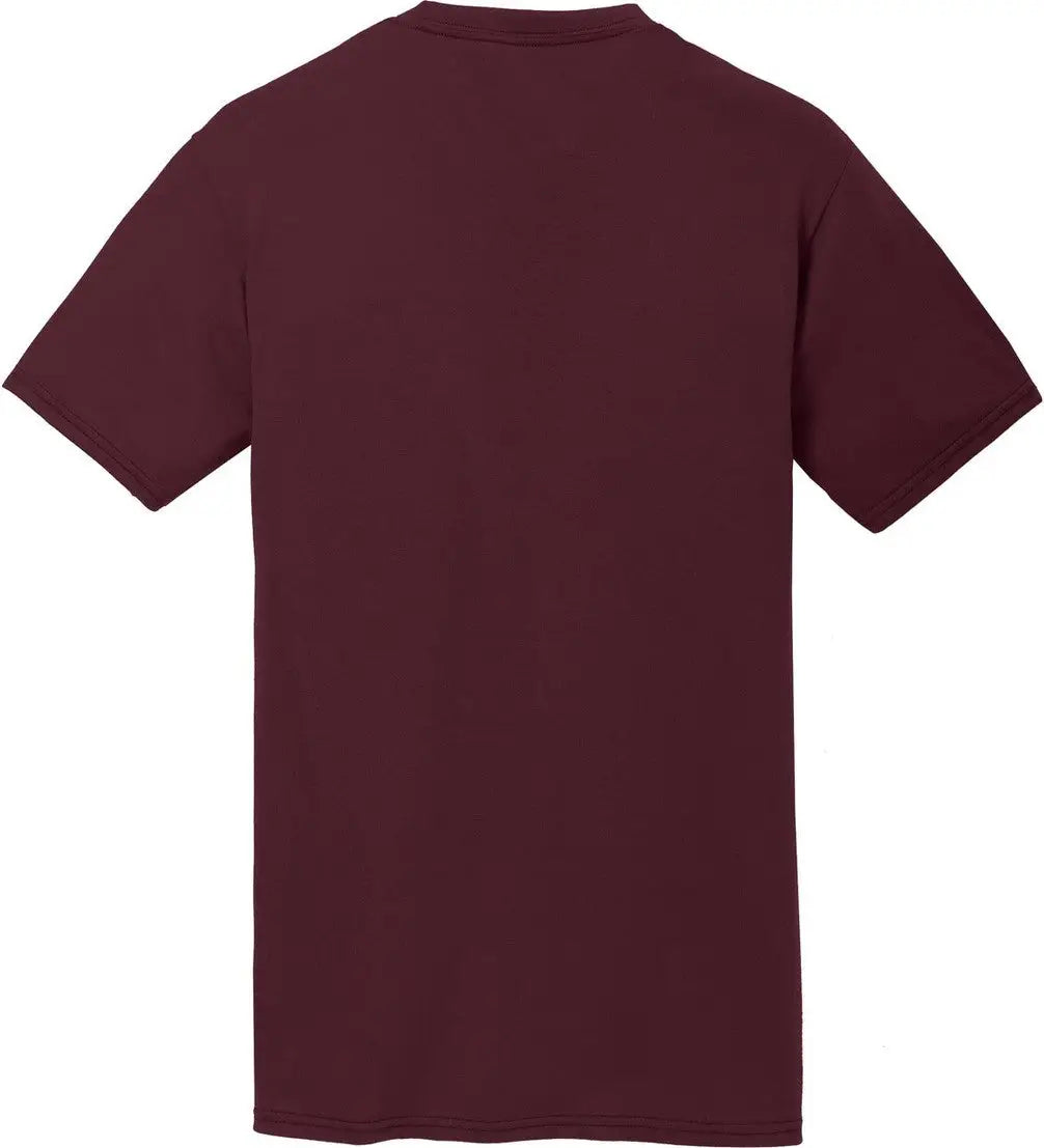 Port & Company Pc381 co Performance Blend Tee - Athletic Maroon - Adult s