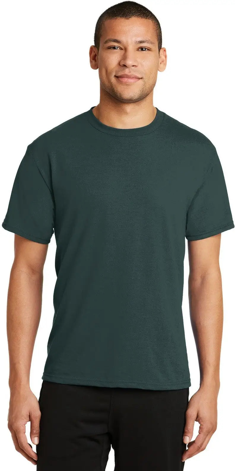 Port & Company Pc381 co Performance Blend Tee - Dark Green - Adult s