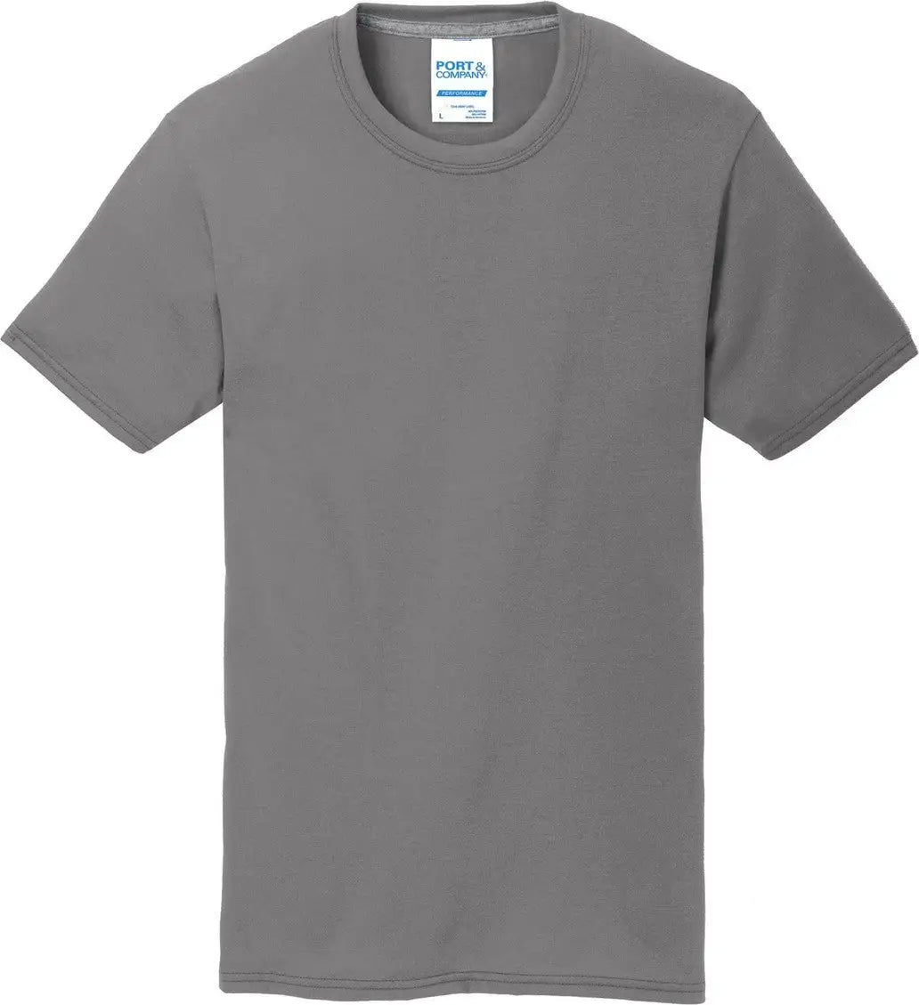 Port & Company Pc381 co Performance Blend Tee - Medium Gray