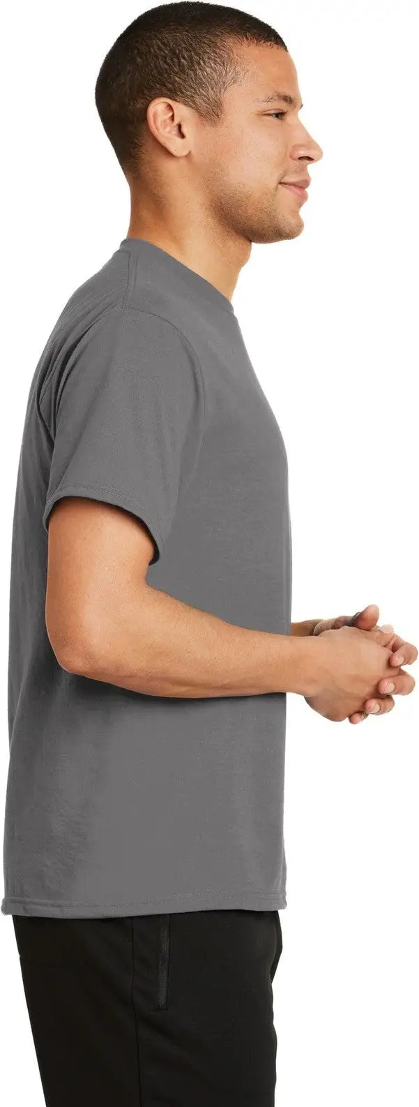Port & Company Pc381 co Performance Blend Tee - Medium Gray