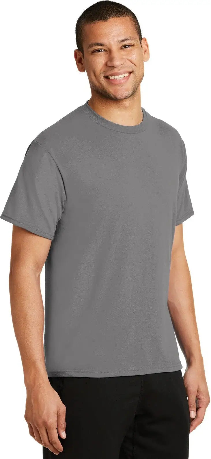Port & Company Pc381 co Performance Blend Tee - Medium Gray