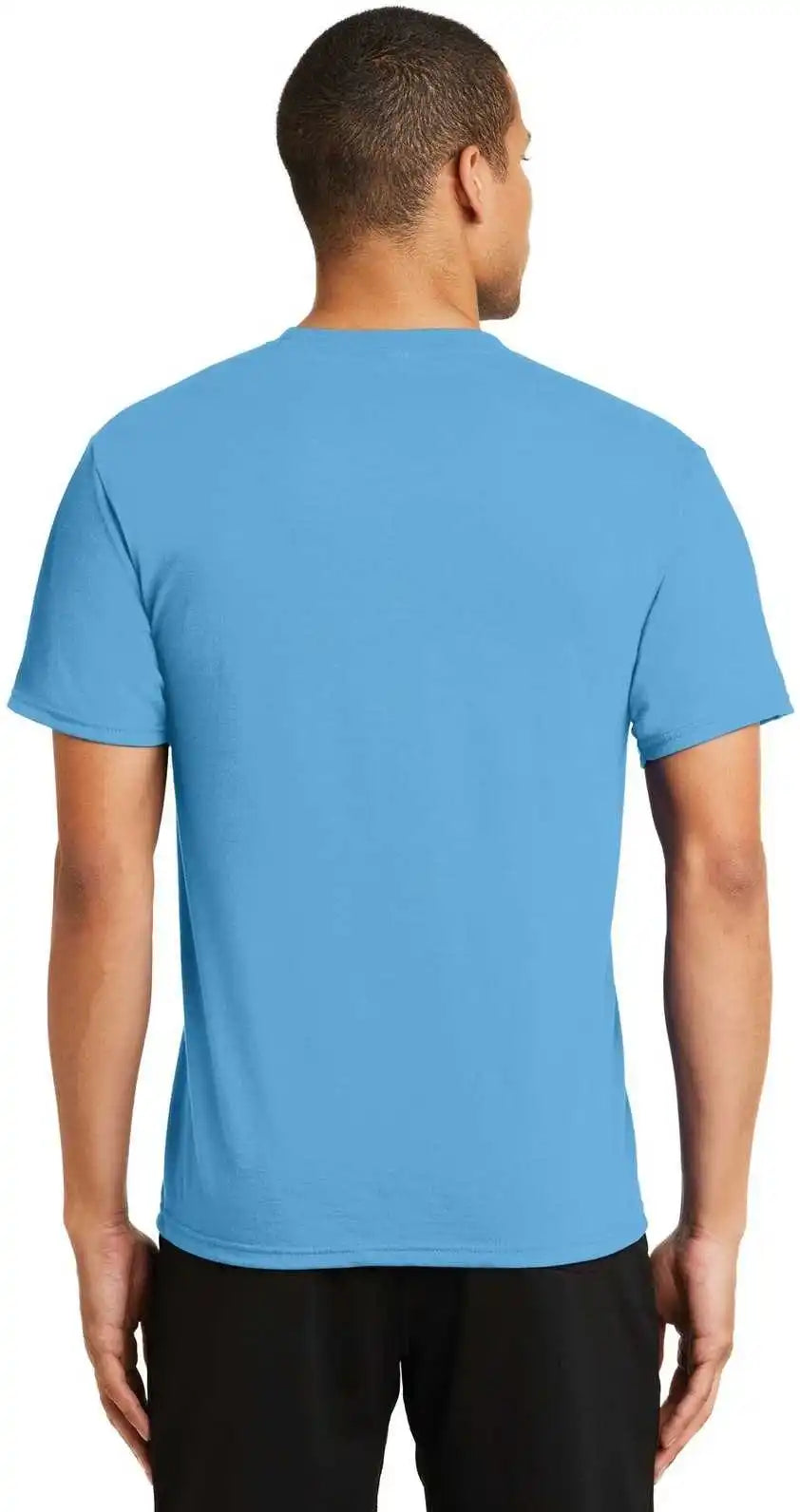 Port & Company Pc381 Performance Blend Tee - Aquatic Blue