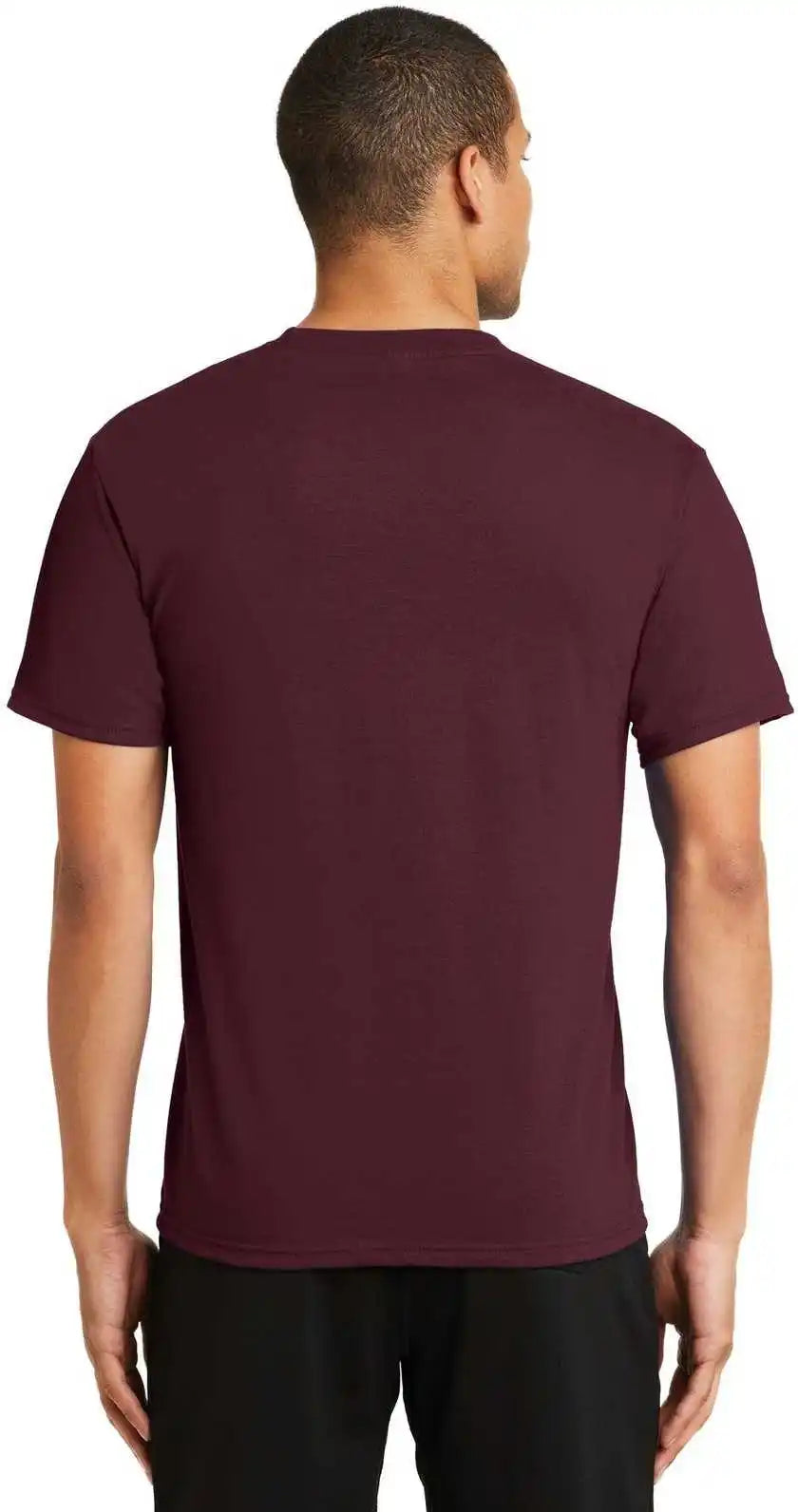 Port & Company Pc381 Performance Blend Tee Athletic Maroon