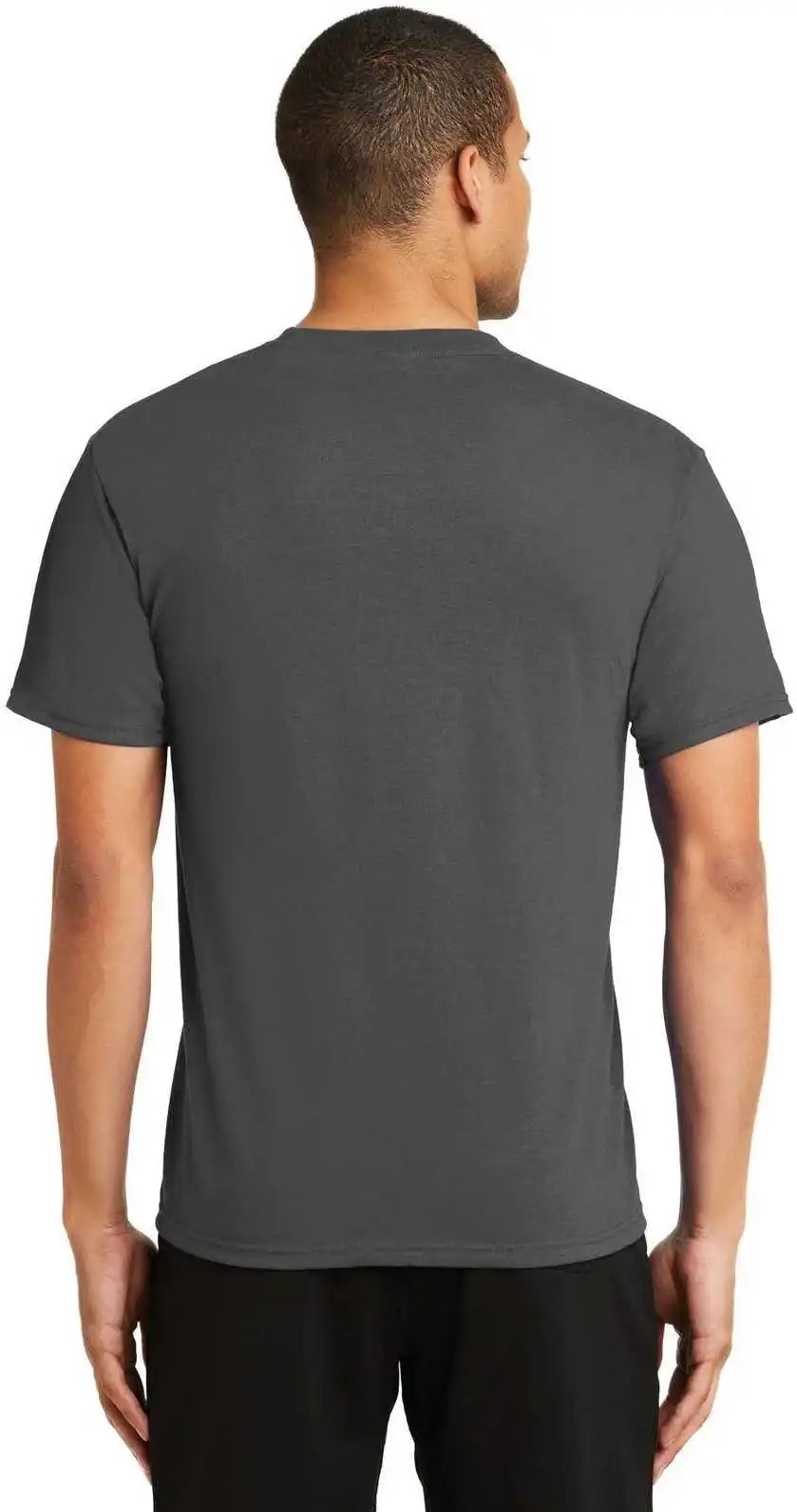 Port & Company Pc381 Performance Blend Tee - Charcoal