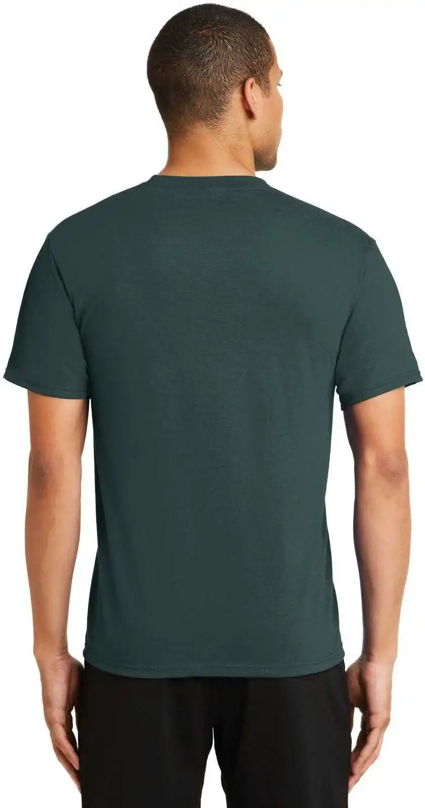 Port & Company Pc381 Performance Blend Tee Dark Green