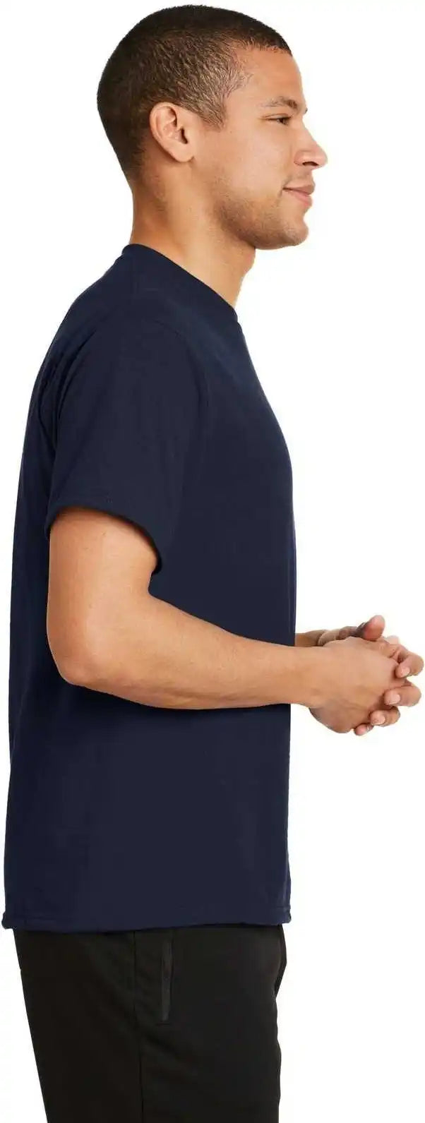 Port &amp; Company Pc381 Performance Blend Tee Deep Navy