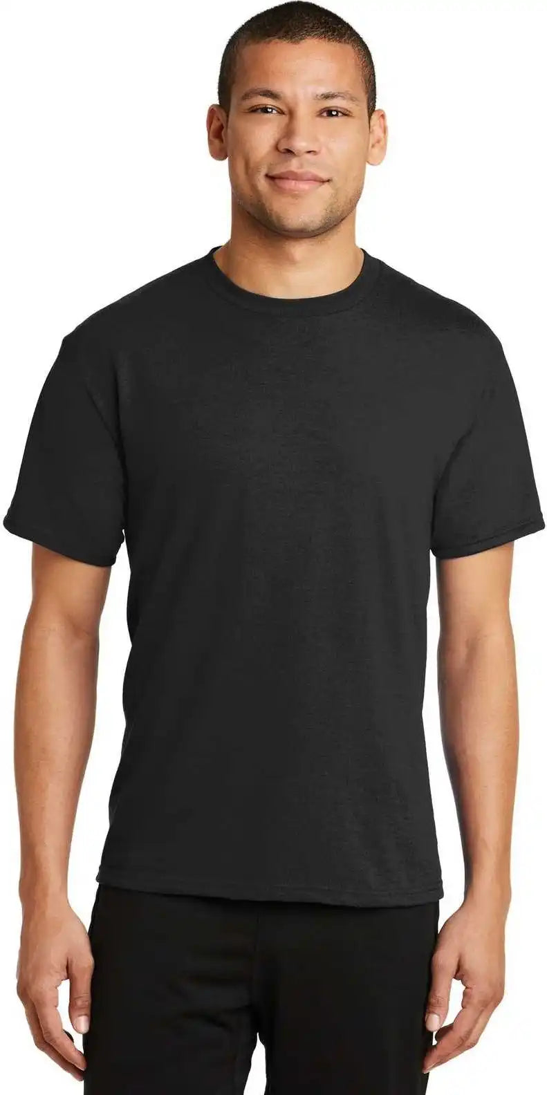 Port & Company Pc381 Performance Blend Tee Jet Black
