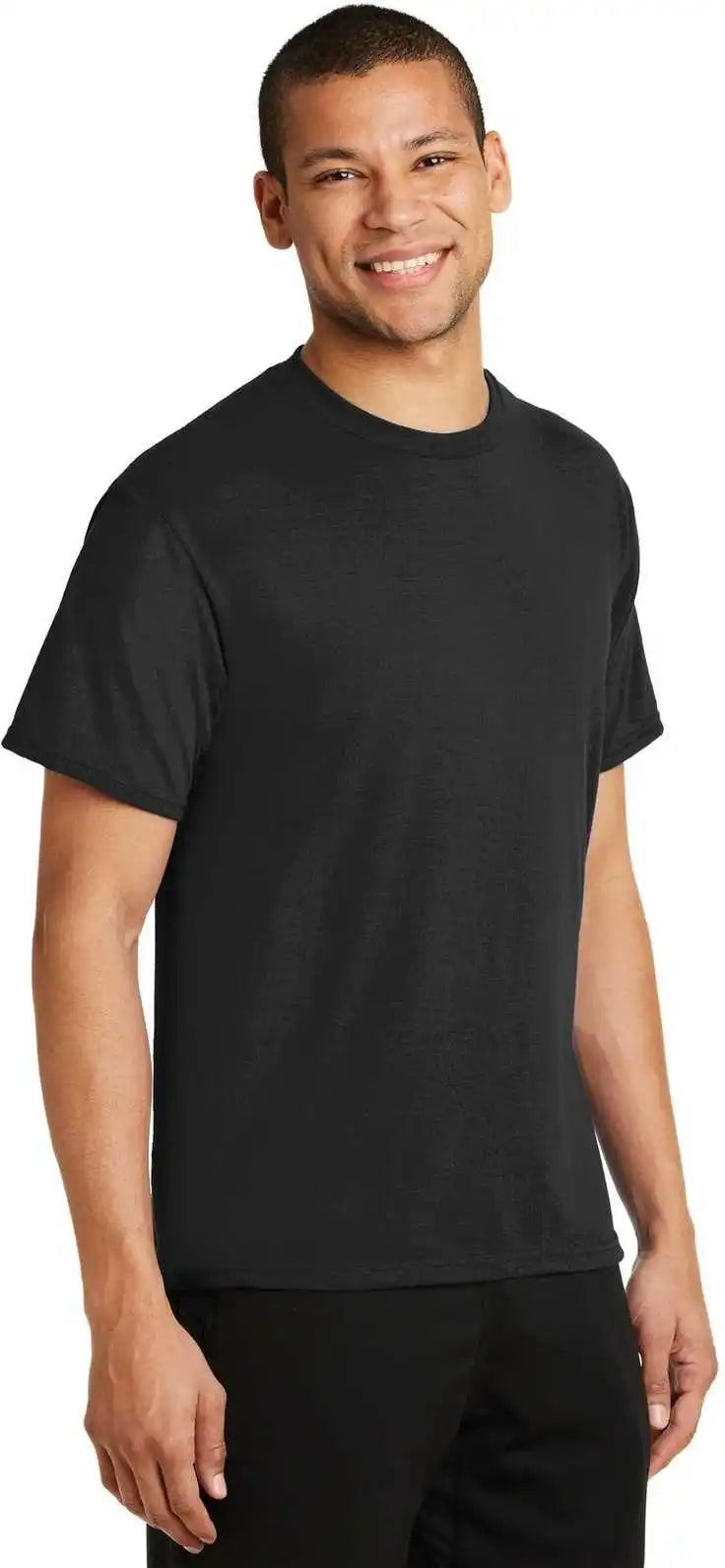 Port &amp; Company Pc381 Performance Blend Tee Jet Black