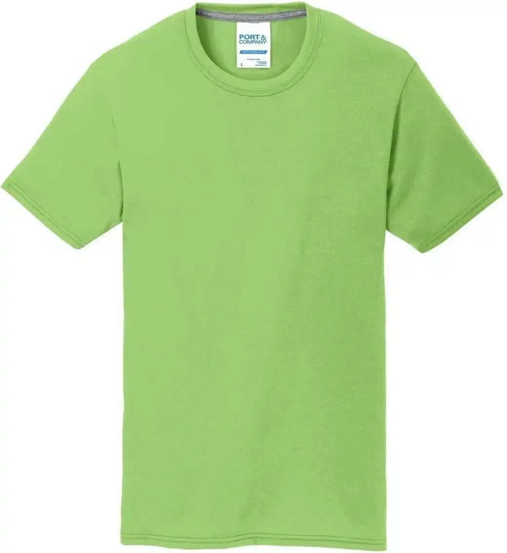 Port &amp; Company Pc381 Performance Blend Tee Lime